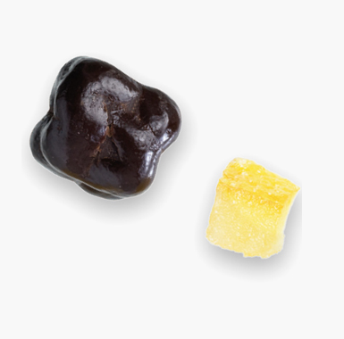 Spécialités chocolat fruits - Gingembre chocolat noir