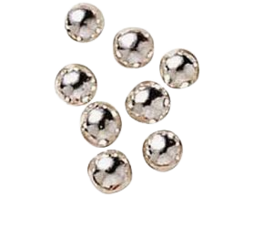 Glitter - Silver pearl n°6 with sugar interior