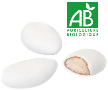 Dragées amandes - Dragée Bio